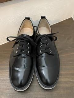 美品Pertini スタッズレースアップ ドレスシューズ 36
