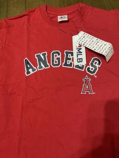 お値下げ　メンズトップス　Tシャツ　エンジェルス　ロゴ　 Lサイズのサムネイル