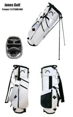 JONES Trouper 2.0キャディバッグ ネイビー/ホワイト JONES Sports 正規品 ジョーンズ ゴルフ GOLF キャディバッグ
