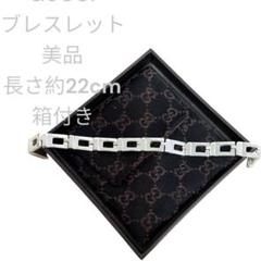 GUCCI 925シルバー ブレスレット 約22cm 箱付き GUCCI 925シルバー ブレスレット 約22cm 箱付き - メルカリ