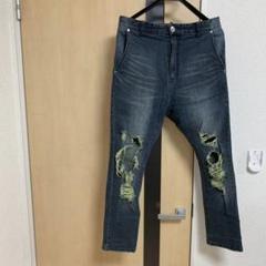 paradox ストレッチサルエルダメージデニム パラドックス muse
