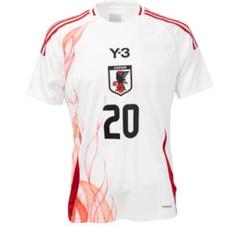 日本代表　Y-3 サッカーユニフォーム　アウェイ　久保建英　2XL 正規品のサムネイル