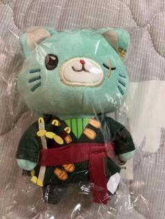 ゾロ　アイマスク付きぬいぐるみキーホルダー　withCat ワンピース