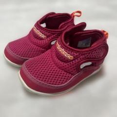 New Balance ピンク ベビーシューズ スリッポン サンダル