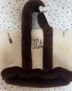 定価以下新品グッドグリーフ GCA EMB FAUX FUR TOTE BAG