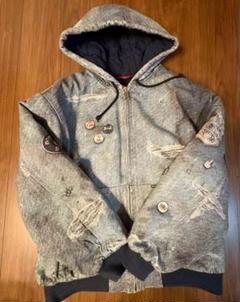 supreme モノクロ コラージュプリント Gジャン supreme モノクロ コラージュプリント Gジャン
