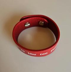 BIGBANG アクリルブレスレット SBG by 7JEWELRY ブレスレット シルバー喜平チェーン
