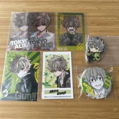 東京エイリアンズ 缶バッジ 郡司晃 まとめ売り キャラクターグッズ