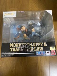 フィギュアーツzero モンキー D ルフィ トラファルガー ロー 5th Anniversary Edition Abs Pvc製 塗装済み完成品 フィギュアの中古 未使用品 メルカリ