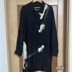 yohji yamamoto 21AW ギタースタンド衿ロングシャツ