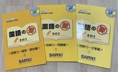 最新版】サピックスSAPIX 　2024年4年生　国語1年分フルセットおまけ付き 2025年最新】sapix 4年の人気アイテム - メルカリ