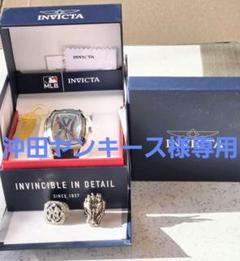 INVICTA MLB42824 ヤンキース時計&ヤンキースリング&購入特典付き INVICTA MLB42824 ヤンキース時計&ヤンキースリング&購入特典