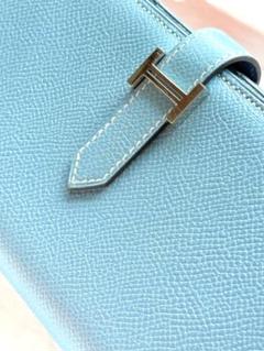 HERMES 美品 ベアン スフレ シェーブル オレンジ 長財布 オレンジ系 HERMES Bearn(エルメス ベアン) - 海外通販のBUYMA