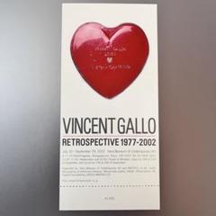 コレクション VINCENT GALLO RETROSPECTIVE 1977-2002 図録「ヴィンセント・ギャロ レトロスペクティヴ 1977-2002