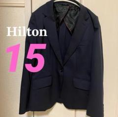 【HILTON 大きいサイズ 3L】15号 ジャケット ネイビー 紺