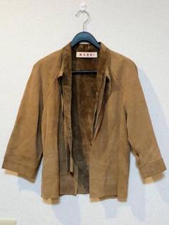 イタリア製 MARNI（マルニ） ラムレザージャケット40　ベージュ　羊革 2025年最新】マルニ Marni レザージャケットの人気アイテム