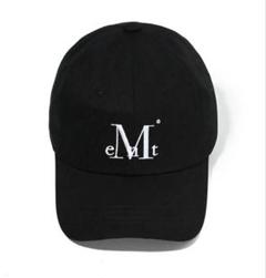 【MUCENT】キャップ　黒