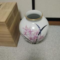 木箱入り 香蘭社 花瓶 花器 置物 鶴 在印 在銘 通販激安】 木箱入り 花瓶 | 在銘（有田焼 在印 鶴 置物 花器