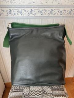 【新品】　HINC NUNC レザー　トートバッグ　ワンハンドルショルダーバッグ Hinc Nunc ヒンクヌンク レザートートバッグ ワンハンドル