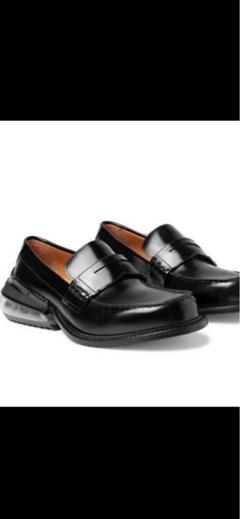 Maison Margiela (メゾンマルジェラ) エアバッグローファー ブラック サイズ:42