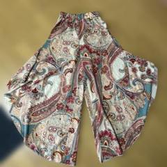 SHEIN ペイズリー柄サルエルパンツ