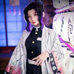 鬼滅の刃 栗花落 カナヲ かなを コスプレ衣装 6点セット花の呼吸 キャラクター