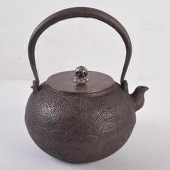 鉄製　鉄瓶、蓋は銅製 楽天市場】南部 鉄瓶 銅蓋の通販
