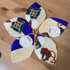 花びらコースター ハンドメイド