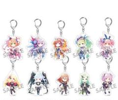 マクロスΔ 絶対live アクリルキーホルダー 全5種セット 劇場版マクロスΔ 絶対LIVE!!!!!!】ぴくりる！ 各商品が10月5日