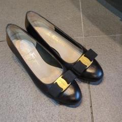 ⭐️新品未使用⭐️　サルヴァトーレフェラガモ　リザード型押し　パンプス　ローファー Salvatore Ferragamo - 美品Ferragamo【フェラガモ】リザード型