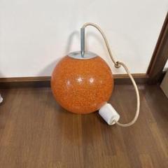 松下電工ナショナル/昭和レトロ/ イエロー天井照明 昭和レトロ ナショナル(National、松下電工) オレンジ色が鮮やか