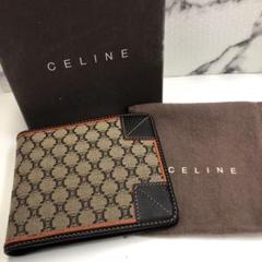 第一ネット M*i様 未使用 CELINE 二つ折り財布 セリーヌ 【a5ee8272 小物