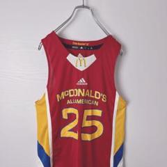 新品タグ付き　adidas マクドナルド　ゲームシャツ　バスケ　ROSE 25