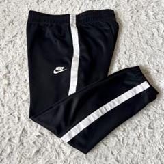 NIKE ナイキ Y2K トラックパンツ ジャージパンツ M サイドライン 黒白