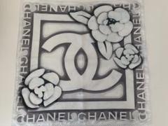 CHANEL シャネル コットン ハンカチ スカーフ 訳あり
