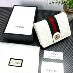 グッチ gucci 3つ折り財布の中古/未使用品 - メルカリ