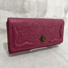 楽天市場】アナスイ ANNASUI 長財布 がぶせ長財布 外部がま口