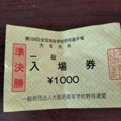 第106回全国高等学校野球選手権大会チケット✖️2 第106回全国高等学校野球選手権大会 | チケットぴあ[チケット