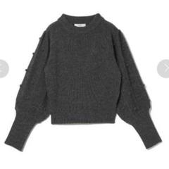 【COEL】ドットパフスリーブニット ダークグリーン COEL】ドットパフスリーブニット ダークグリーン - メルカリ