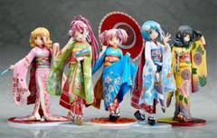 Amazon.co.jp: 魔法少女まどかマギカ 舞妓 晴れ着フィギュア5体