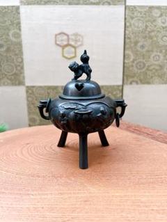 香炉　焼型青銅製香炉　唐獅子置物 Amazon｜香炉 焼型青銅製香炉 唐獅子置物 N｜仏壇用香炉