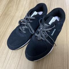 極美品✨リーボック EASY TONE スニーカー ブラック24.5 ⭐️極美品⭐️Reebok EASY TONE レザー スニーカー ブラック