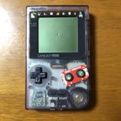 GAME BOY Pocket クリアボディ ポケモンステッカー付き