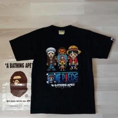 A BATHING APE ONE PIECE TEE BLACK S