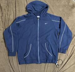 00年代 NIKE ナイキ フリースパーカー センタースウォッシュ