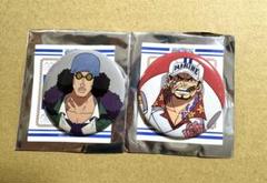 ONE PIECE ワンピース　海軍組織図缶バッジ　サカズキ　クザン ONE PIECE ワンピース 海軍組織図缶バッジ サカズキ クザン
