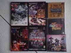 【PS2・PS1】ゲームソフト7本おまとめ【中古・お得】