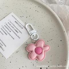 推し活 アクセサリーチャーム フラワー ピンク 花 キーホルダー