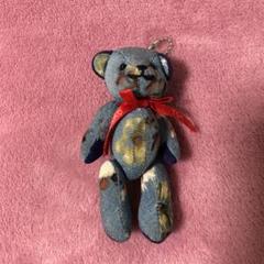 コンラッド　ベア　白　ピンク朝顔 コンラッドベア on