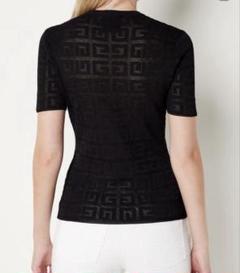 【限定販売】 半袖ニットトップス 4Gロゴ Givenchy ブラック メルカリ - トップス